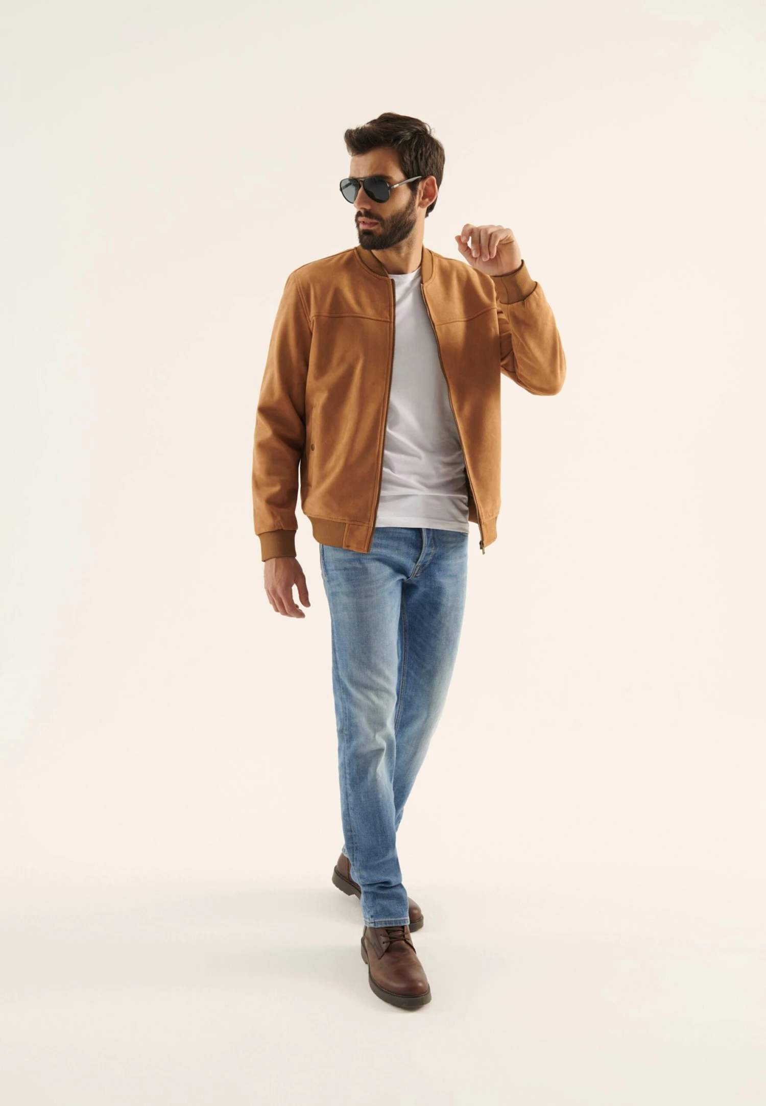 Pier One Giubbotto BomberCognac Uomo Giacche PI922T04T-O11 2 Pier One Giubbotto BomberCognac Uomo Giacche PI922T04T-O11 - immagine 2