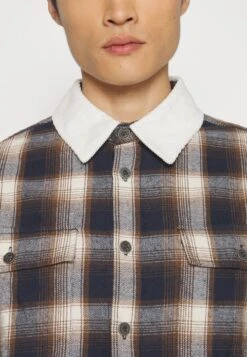 Pier One Giacca LeggeraBeige/Dark Blue Uomo Giacche PI922D0ET-B11 -Noble rain 07aa68de205d40b8861b00cb687e2249