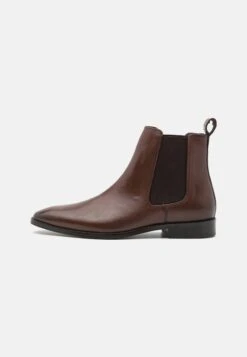 Pier One LeatherStivalettiBrown Uomo Stivaletti/Stivali PI912K0CC-O11