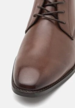 Pier One Leather - Stivaletti Stringati - Brown -Noble rain 10e1c90dc6e24a09963cd68cbfe5a065