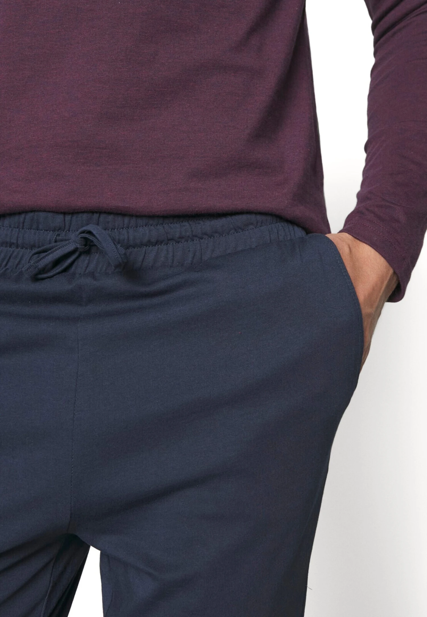 Pier One Pigiama Dark Blue/Bordeaux Uomo Per La Notte PI982M033-K14 6 Pier One Pigiama Dark Blue/Bordeaux Uomo Per La Notte PI982M033-K14 - immagine 6