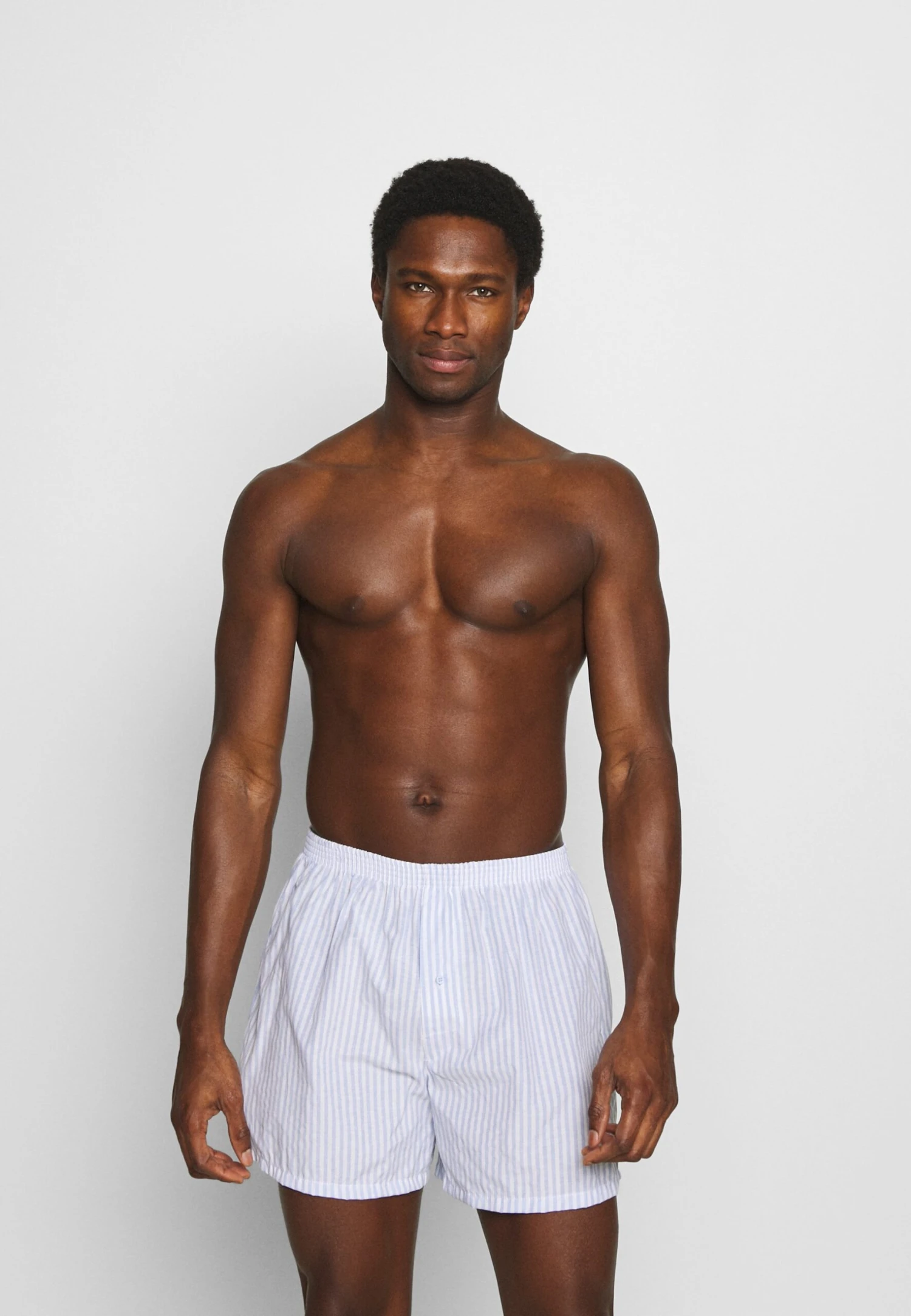 Pier One 5 Pack - Boxer- Light Blue/White 4 Pier One 5 Pack - Boxer- Light Blue/White - immagine 4