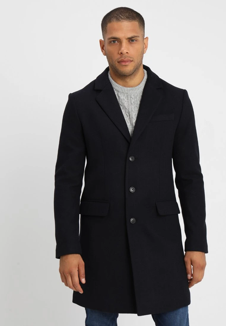Pier One Wheeler Coat Cappotto ClassicoDark Blue Uomo Cappotti PI922T00P-K11 1 Pier One Wheeler Coat Cappotto ClassicoDark Blue Uomo Cappotti PI922T00P-K11