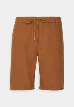Pier One Linen Blend Drawcord Shorts ShortsBrown Uomo Bermuda PI922F04V-O11 -Noble rain 1ea4e2e885224bdf9790c588673025ff