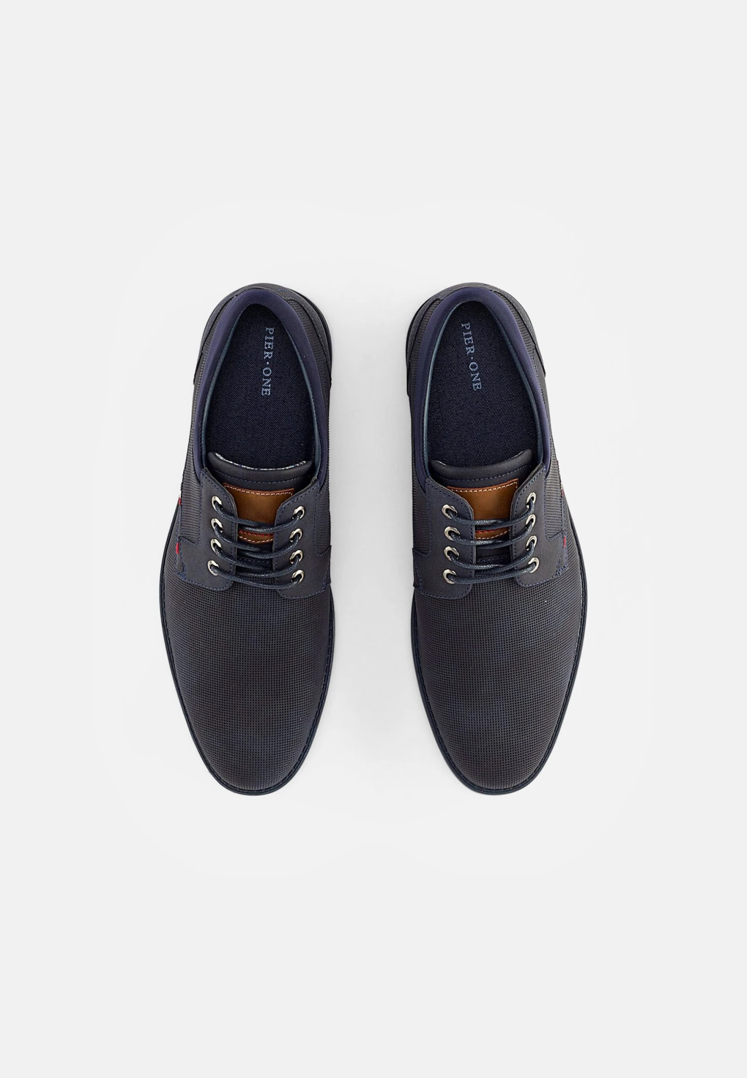 Pier One Stringate SportiveDark Blue Uomo Scarpe Con I Lacci PI912M0AM-K11 4 Pier One Stringate SportiveDark Blue Uomo Scarpe Con I Lacci PI912M0AM-K11 - immagine 4