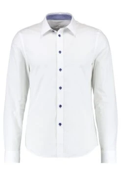 Pier One Camicia - White/Blue 11 Pier One Camicia - White/Blue -Noble rain 2b9d03cd92884ad19608d60ca1b3ea75