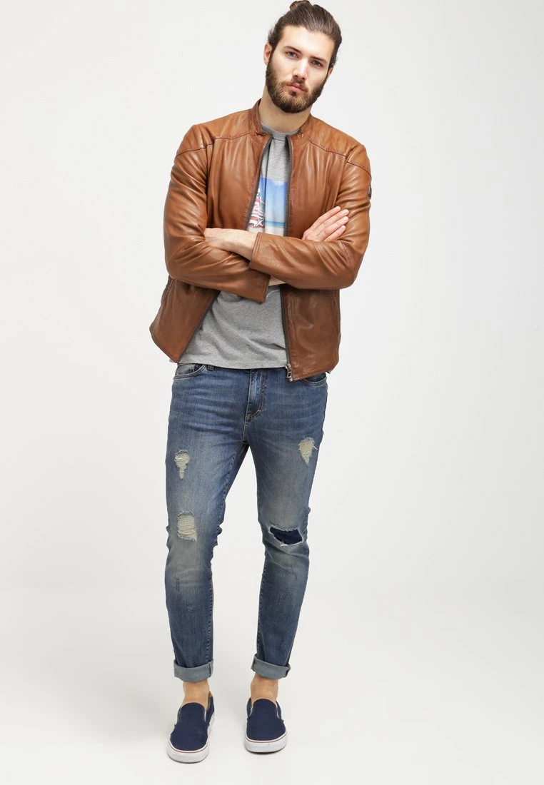 Pier One Jeans Slim FitDestroyed Denim Uomo Jeans PI922GA08-K11 2 Pier One Jeans Slim FitDestroyed Denim Uomo Jeans PI922GA08-K11 - immagine 2