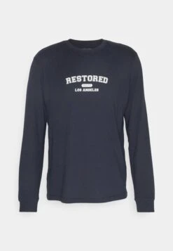 Pier One Maglia Del PigiamaDark Blue Uomo Per La Notte PI982N00D-K11 -Noble rain 38d7644dfe6c4f50b3ff8904c4574c80