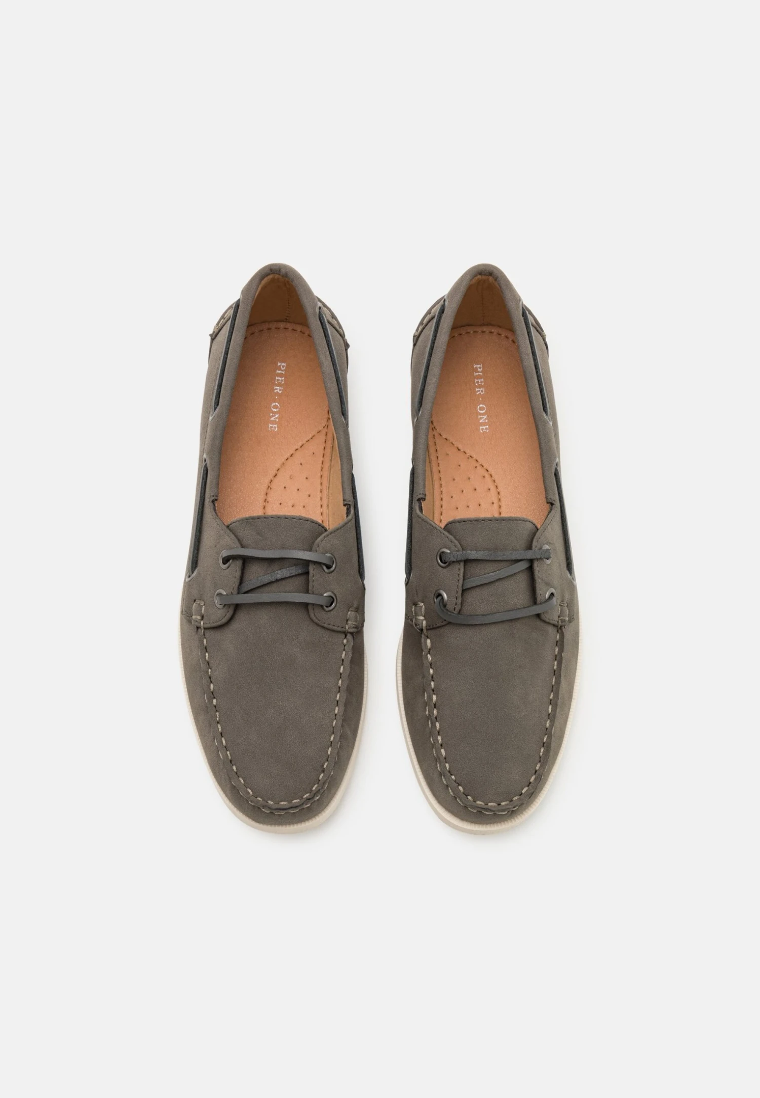 Pier One Scarpe Da BarcaGrey Uomo Scarpe Con I Lacci PI912M0C8-C11 4 Pier One Scarpe Da BarcaGrey Uomo Scarpe Con I Lacci PI912M0C8-C11 - immagine 4