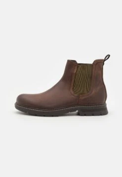 Noble rain 29 Pier One LeatherStivalettiBrown Uomo Stivaletti/Stivali PI912K0CJ-O11