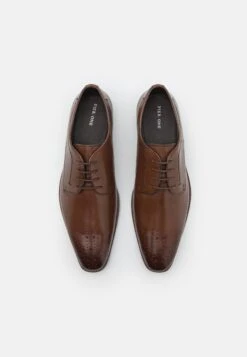 Pier One LeatherStringateBrown Uomo Scarpe Eleganti PI912M0E6-O11 -Noble rain 3d61d3119797407a914c2c3c923ca29d
