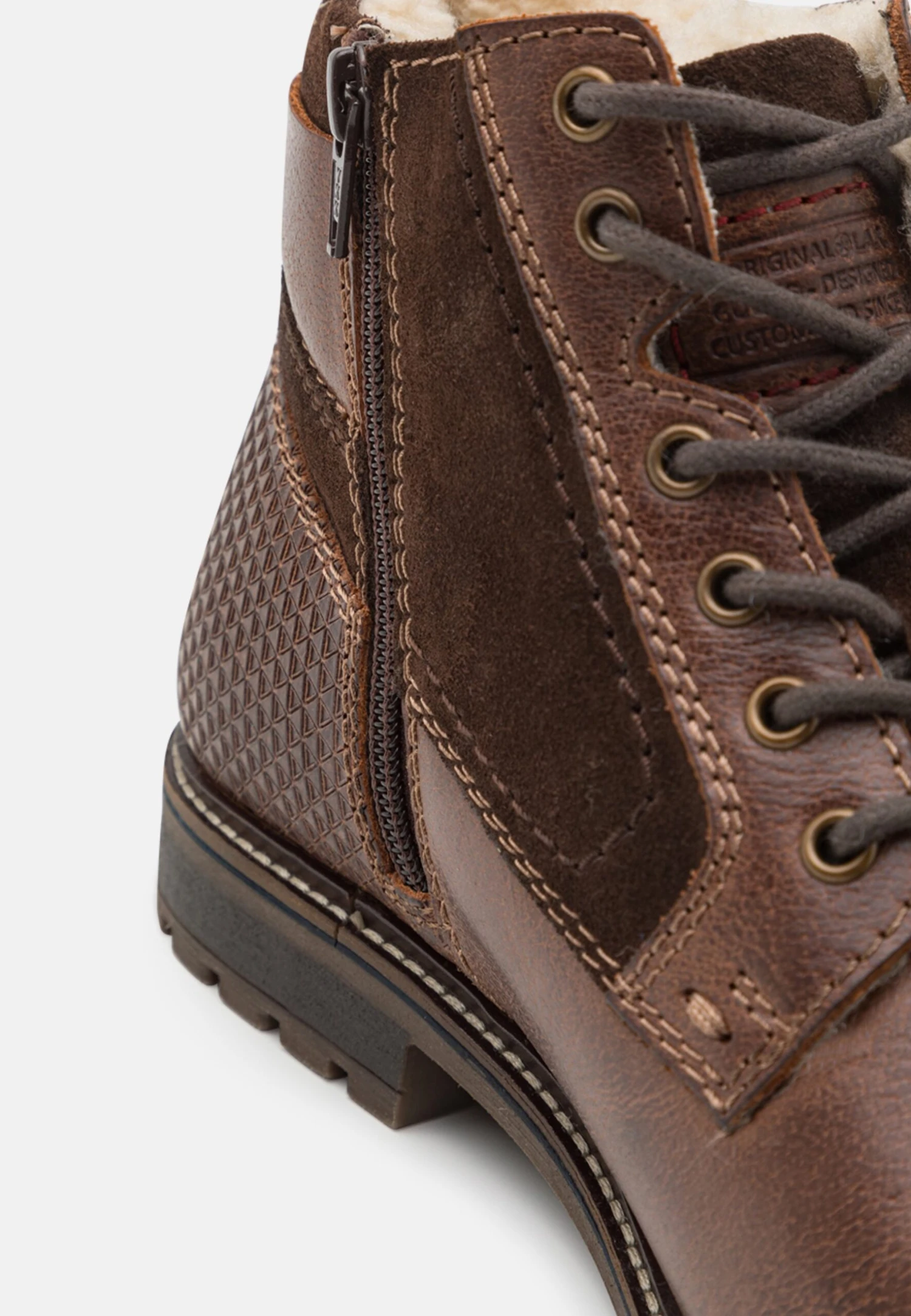 Pier One LeatherStivaletti StringatiBrown Uomo Stivaletti/Stivali PI912K0CN-O11 6 Pier One LeatherStivaletti StringatiBrown Uomo Stivaletti/Stivali PI912K0CN-O11 - immagine 6