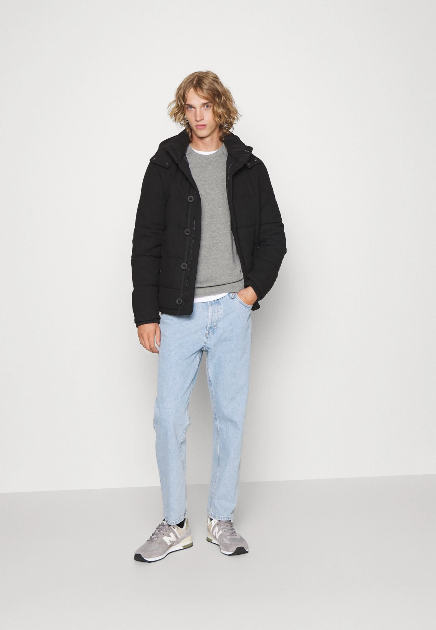 Pier One 3 PackFelpaBlack/Mottled Grey/Dark Blue Uomo Maglieria E Felpe PI922S0C0-Q12 1 Pier One 3 PackFelpaBlack/Mottled Grey/Dark Blue Uomo Maglieria E Felpe PI922S0C0-Q12