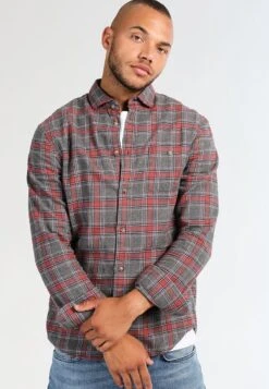 Pier One Camicia - Grey/Coral