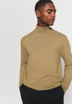 Pier One MaglioneCamel Uomo Maglieria PI922Q01E-B11 -Noble rain 47bff6f3513d4bf99847fbf4c74c98b3