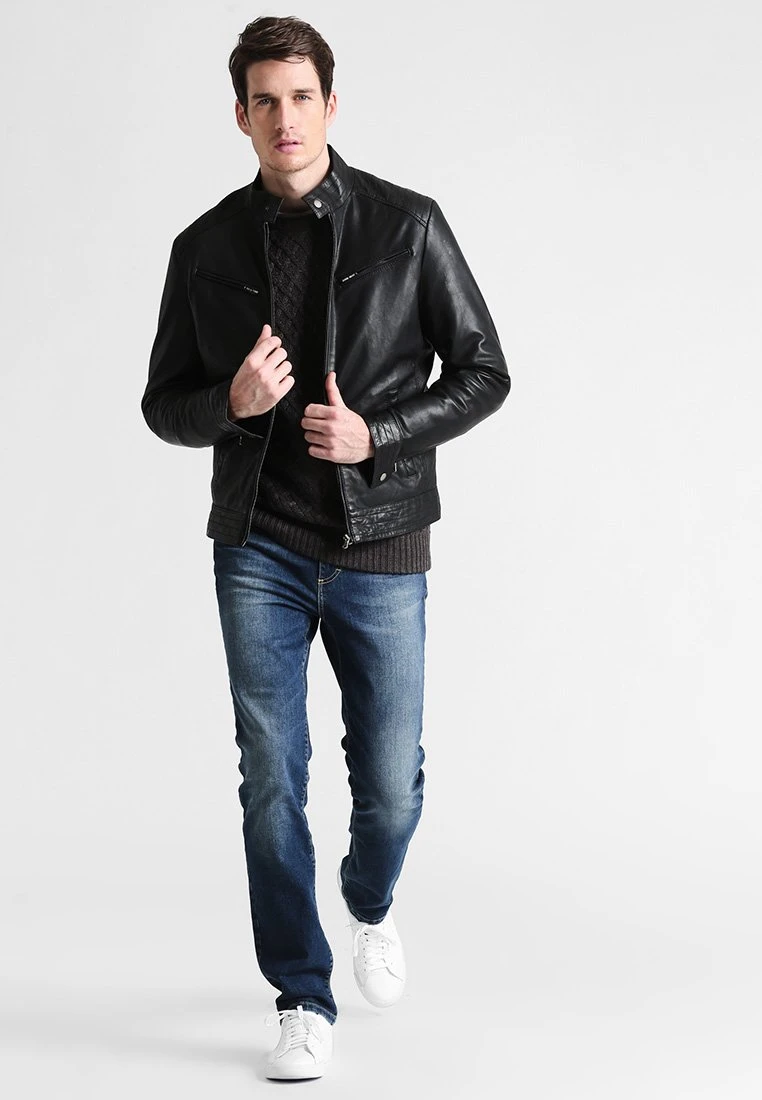 Pier One Jeans A SigarettaWashed Dark Blue Uomo Jeans PI922GA0M-K11 2 Pier One Jeans A SigarettaWashed Dark Blue Uomo Jeans PI922GA0M-K11 - immagine 2