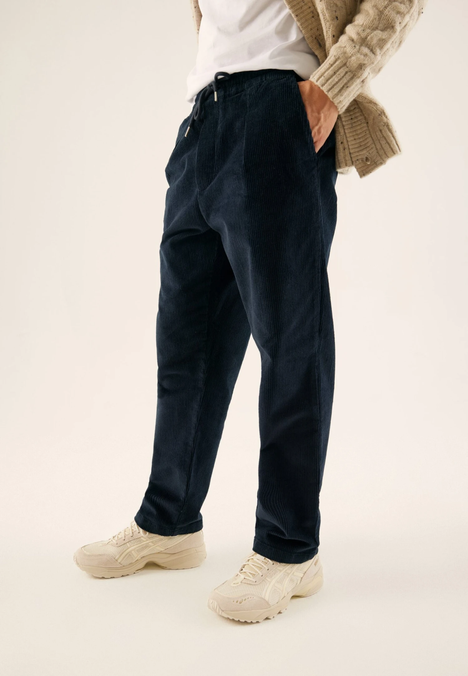 Pier One CorduroyPantaloniDark Blue Uomo Pantaloni PI922E05I-K11 4 Pier One CorduroyPantaloniDark Blue Uomo Pantaloni PI922E05I-K11 - immagine 4