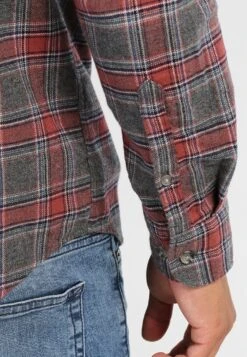 Pier One Camicia - Grey/Coral 10 Pier One Camicia - Grey/Coral -Noble rain 551953d0ad2d49119280dd58cb3b0bb3