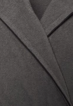 Pier One Accappatoio - Dark Grey/Black -Noble rain 5ced349125594756a9f83b8f896e806e