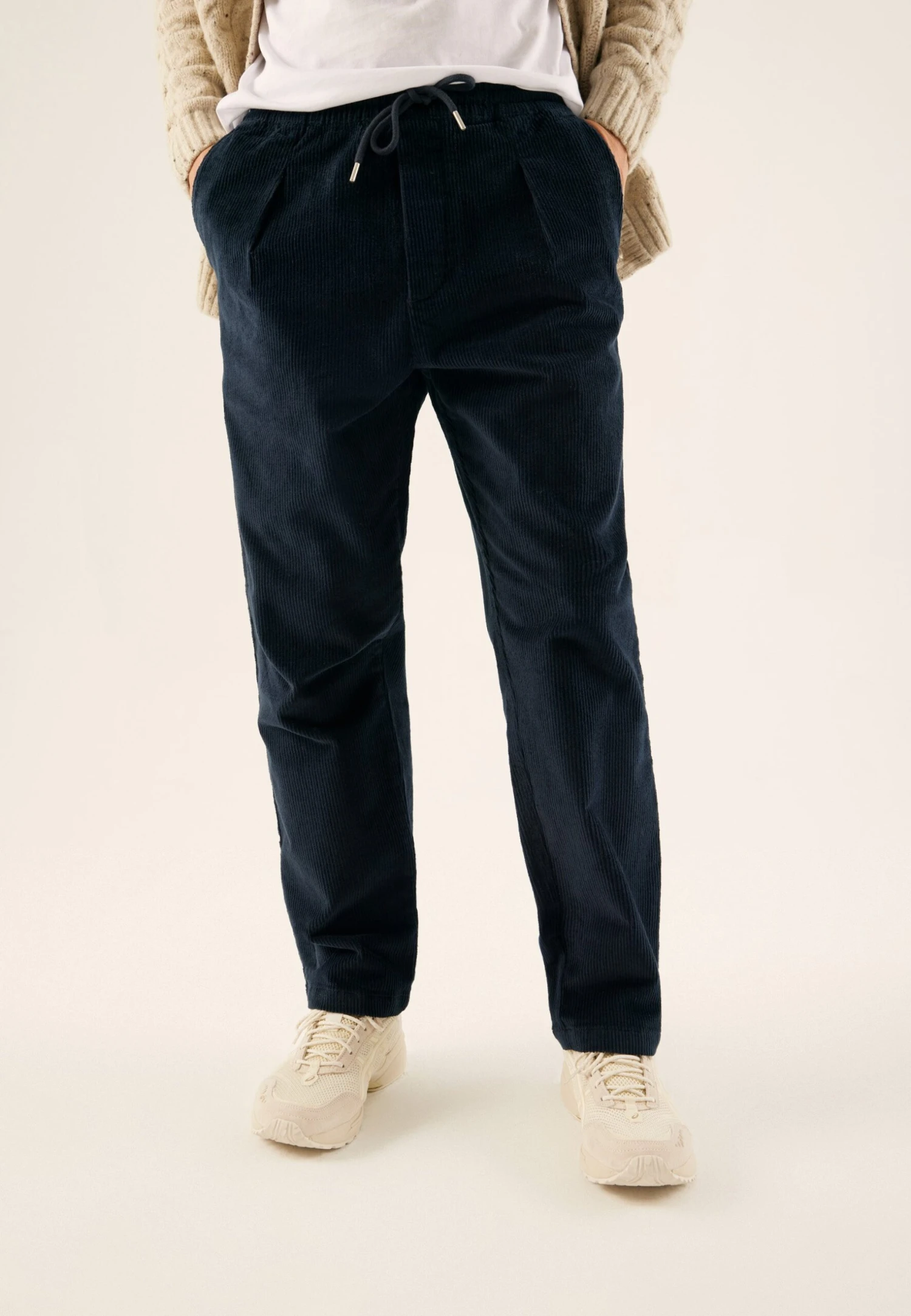 Pier One CorduroyPantaloniDark Blue Uomo Pantaloni PI922E05I-K11 1 Pier One CorduroyPantaloniDark Blue Uomo Pantaloni PI922E05I-K11