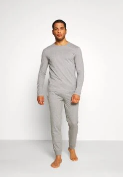 Pier One PigiamaMottled Grey Uomo Per La Notte PI982M033-C11