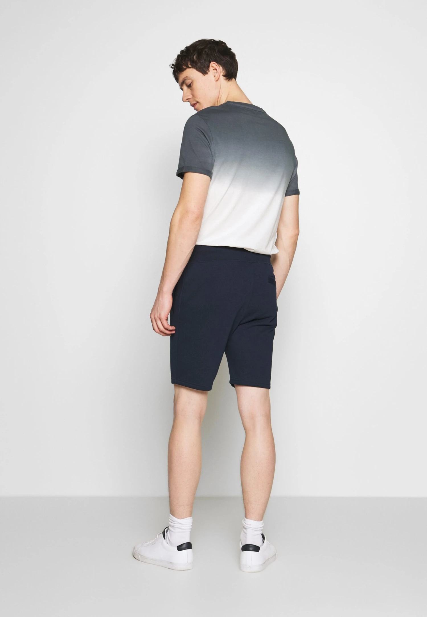 Pier One 2 Pack - Shorts - Dark Blue/Black 4 Pier One 2 Pack - Shorts - Dark Blue/Black - immagine 4