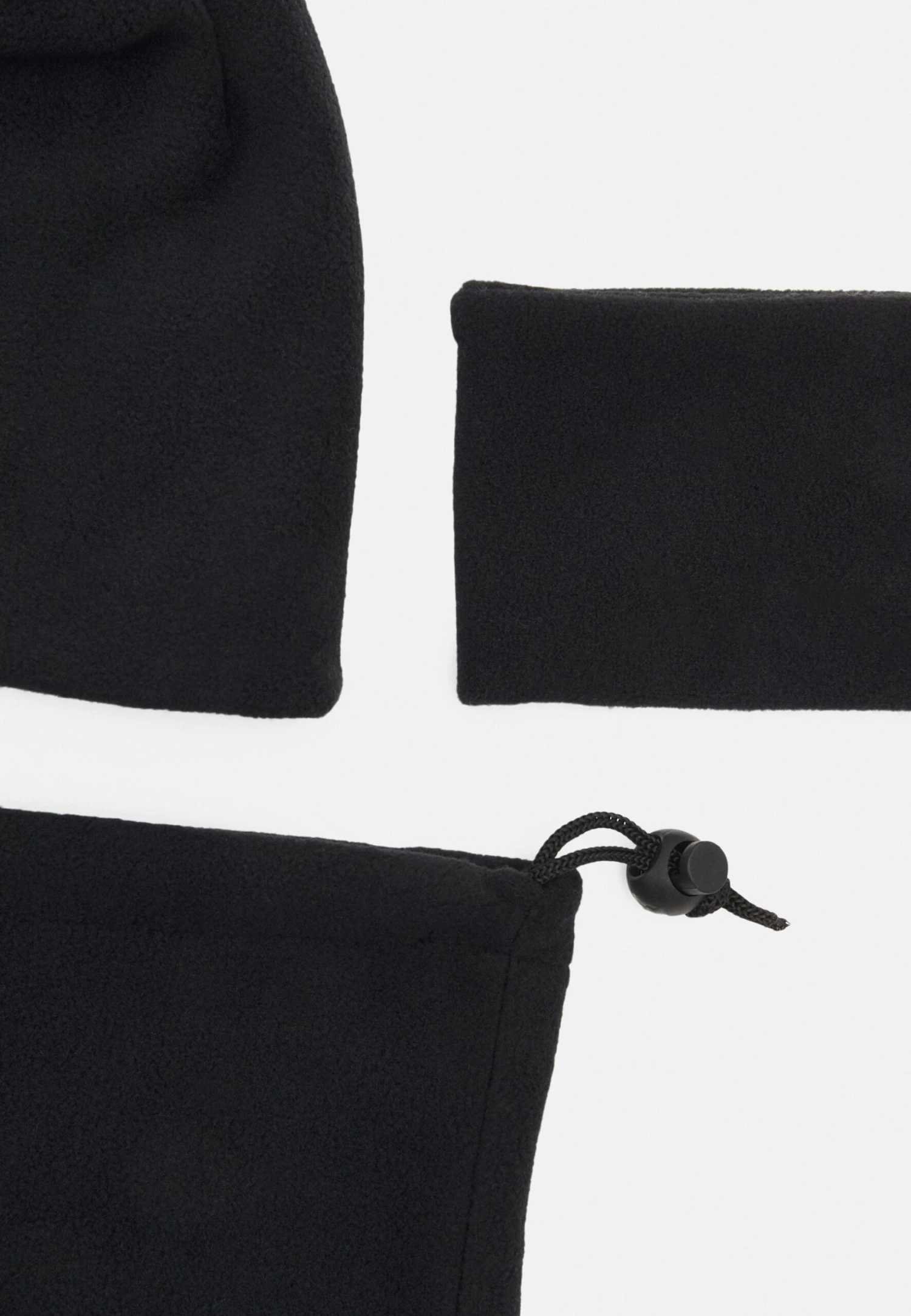 Pier One Fleece Unisex Set - Berretto - Black 5 Pier One Fleece Unisex Set - Berretto - Black - immagine 5