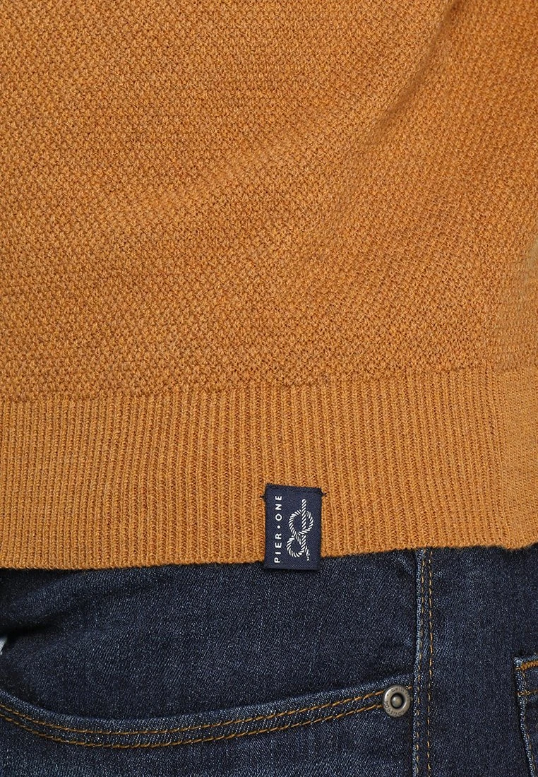 Pier One MaglioneMottled Dark Yellow Uomo Maglieria PI922Q02G-E11 6 Pier One MaglioneMottled Dark Yellow Uomo Maglieria PI922Q02G-E11 - immagine 6
