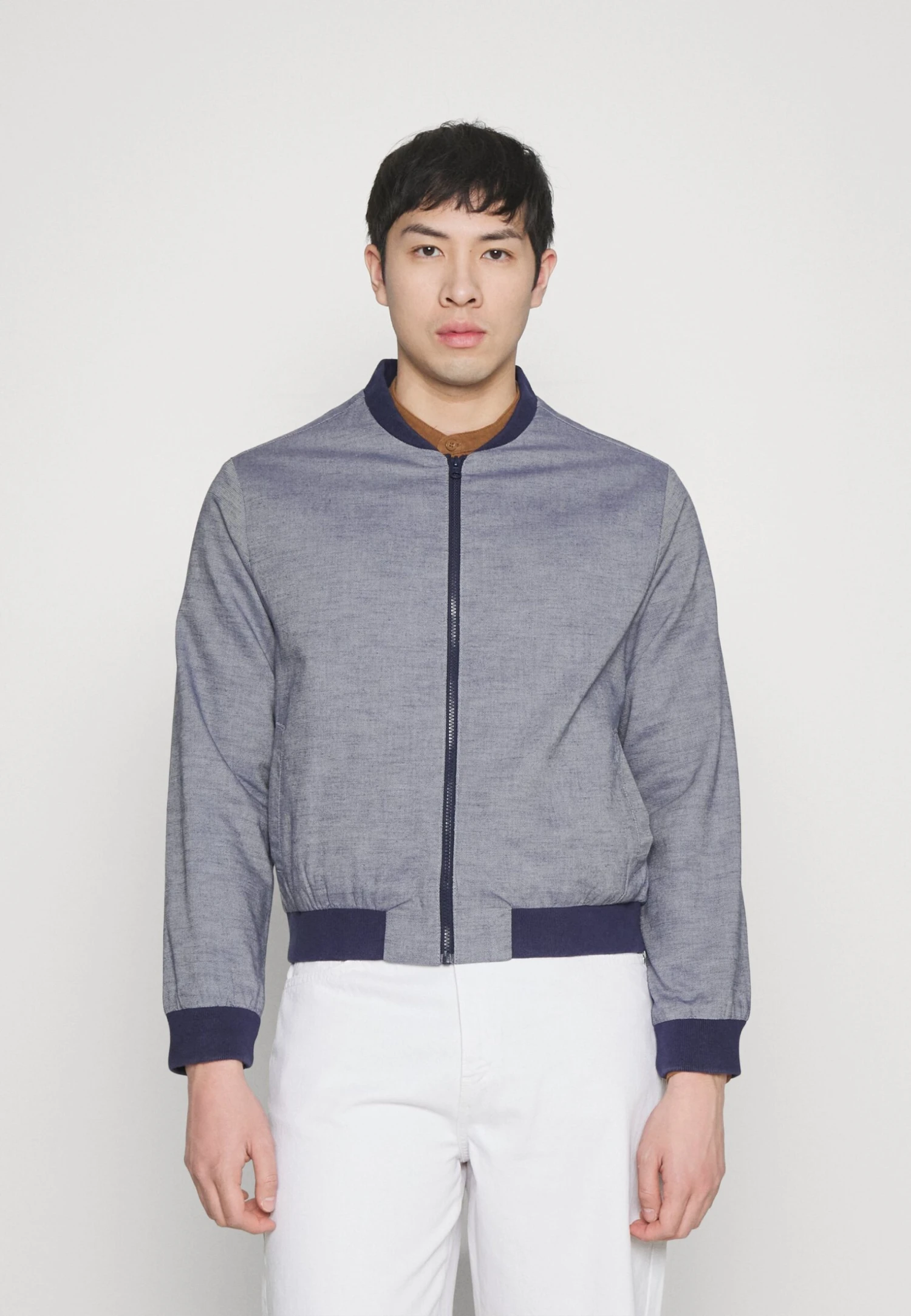 Pier One Giubbotto BomberDark Blue Uomo Giacche PI922T04L-K11 1 Pier One Giubbotto BomberDark Blue Uomo Giacche PI922T04L-K11