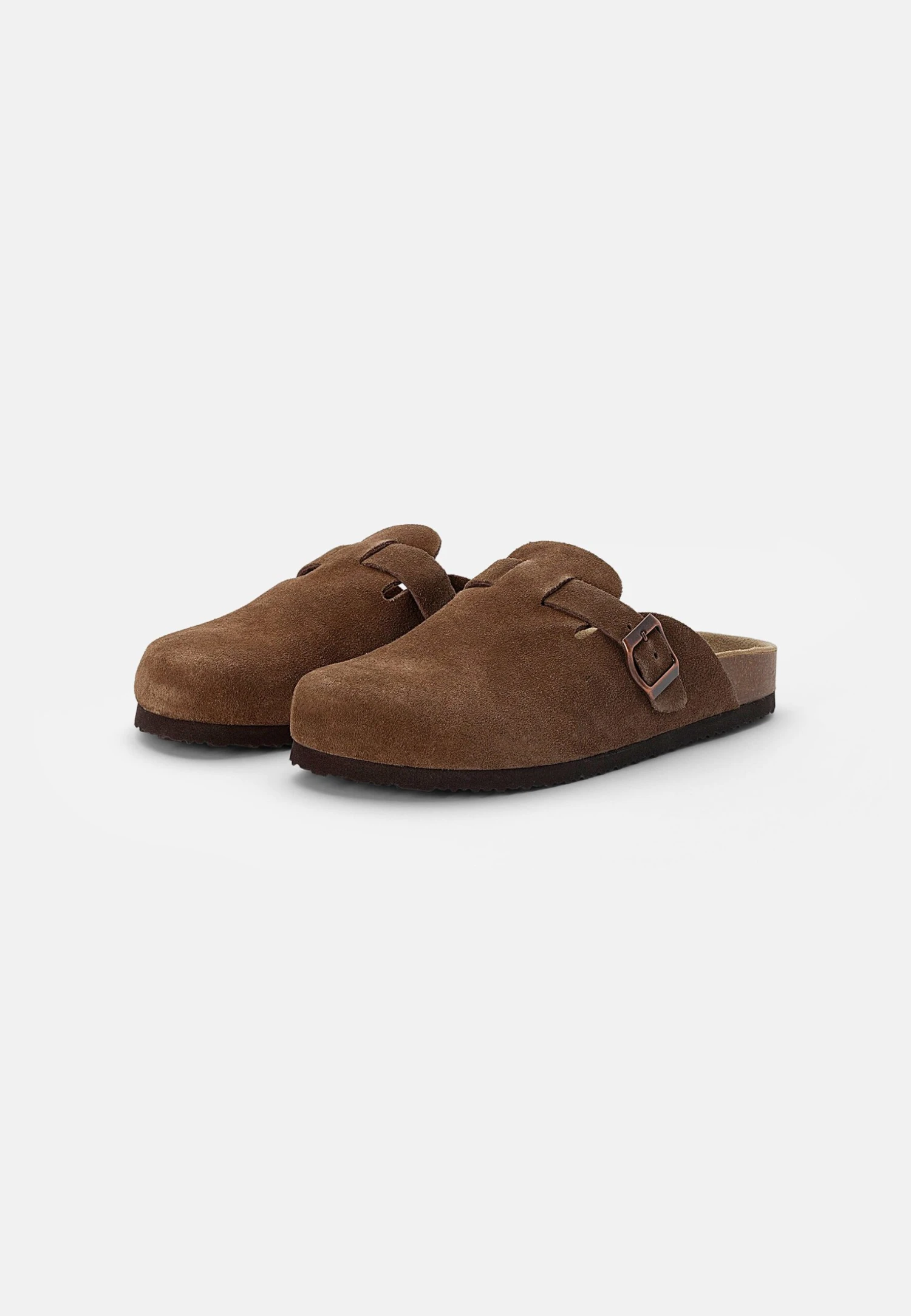 Pier One Leather Unisex - Pantofole - Brown 2 Pier One Leather Unisex - Pantofole - Brown - immagine 2