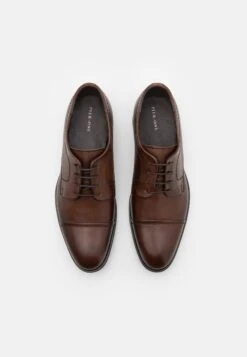 Pier One LeatherStringateBrown Uomo Scarpe Eleganti PI912M0CQ-O11 -Noble rain 7346db34823849e7880c3e6950202971