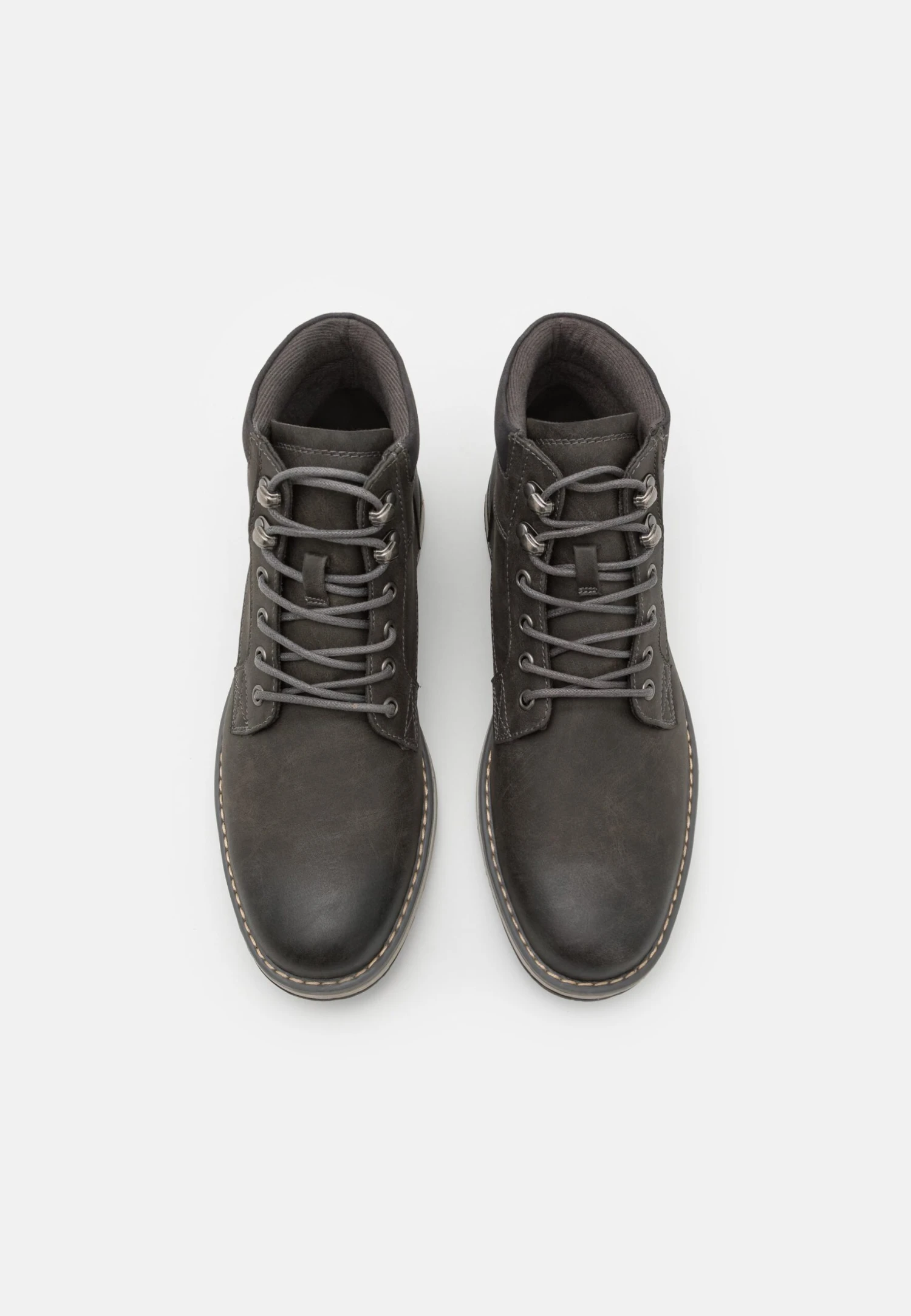 Pier One Stivaletti StringatiGrey Uomo Stivaletti/Stivali PI912K0B0-C11 4 Pier One Stivaletti StringatiGrey Uomo Stivaletti/Stivali PI912K0B0-C11 - immagine 4