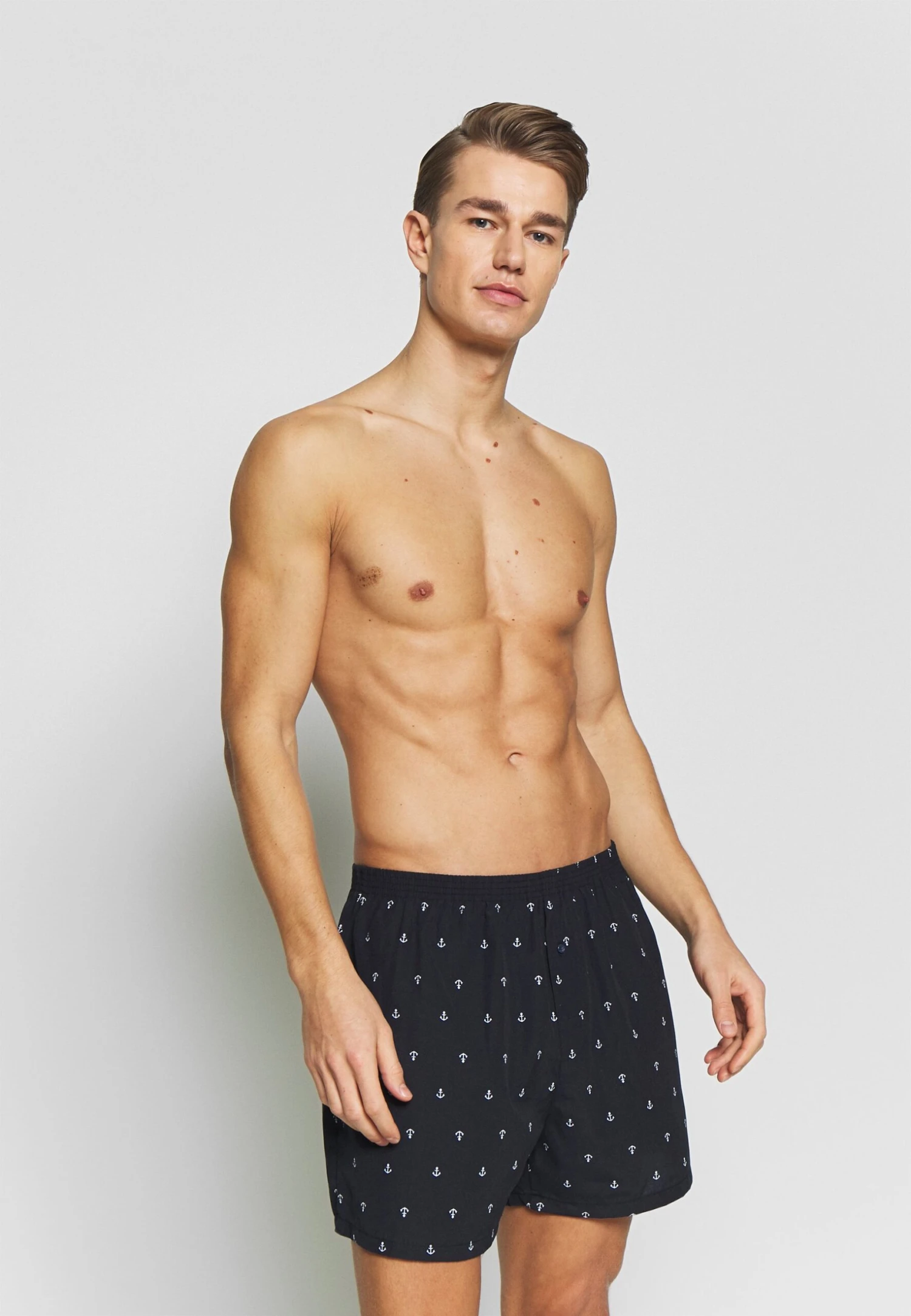Pier One 3 PackBoxer Dark Blue Uomo Intimo PI982O05F-K11 2 Pier One 3 PackBoxer Dark Blue Uomo Intimo PI982O05F-K11 - immagine 2