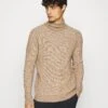 Pier One MaglioneMottled Beige Uomo Maglieria PI922Q080-B11