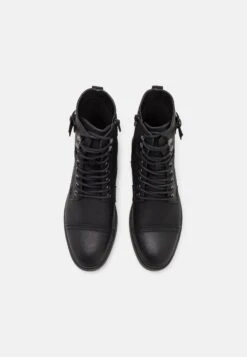 Pier One Stivaletti StringatiBlack Uomo Stivaletti/Stivali PI912K0B2-Q11 -Noble rain 86dd3f95499b46eebae1cb7dc5bce468