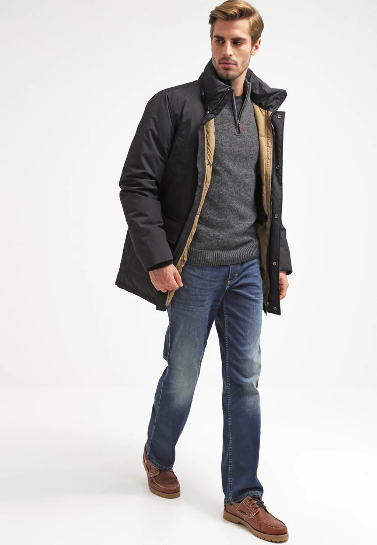 Pier One MaglioneDark Grey Melange Uomo Maglieria PI922QA02-C12 2 Pier One MaglioneDark Grey Melange Uomo Maglieria PI922QA02-C12 - immagine 2