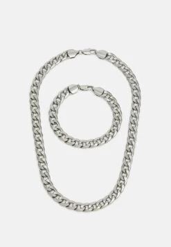 Pier One 2Pack Set - Collana - Silver-Coloured