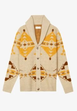 Pier One CardiganBeige/Multi-Coloured Uomo Maglieria PI922Q0BY-B11 -Noble rain 8ec93f91275741b9b13cce96a425791c