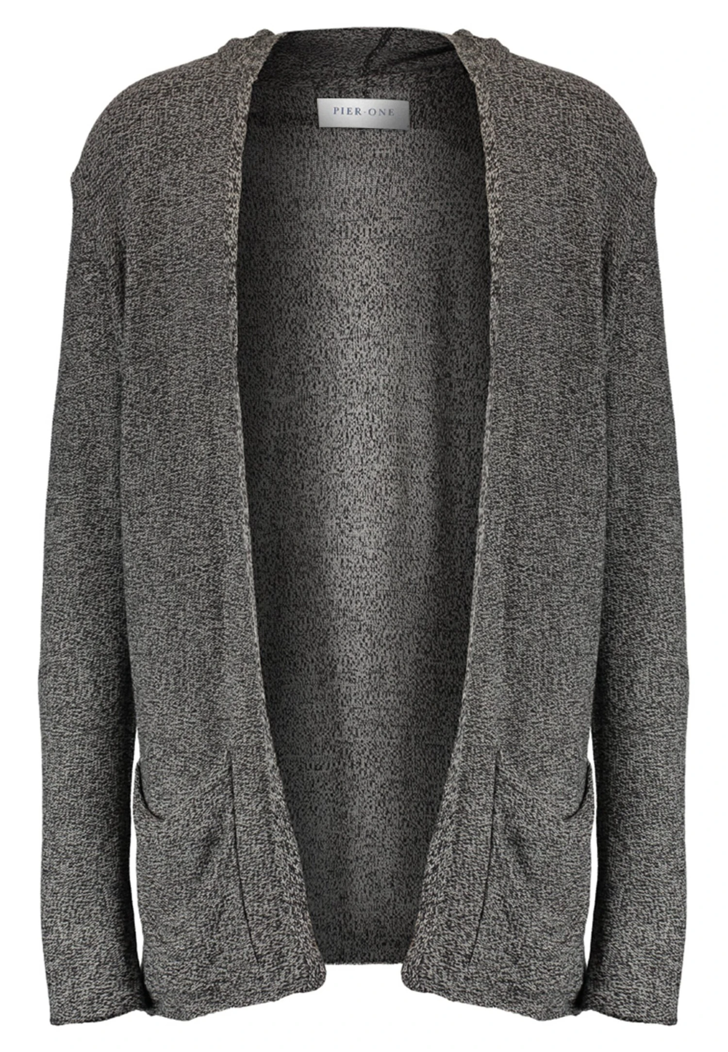 Pier One CardiganLight Grey/Black Uomo Maglieria PI922Q07T-C11 5 Pier One CardiganLight Grey/Black Uomo Maglieria PI922Q07T-C11 - immagine 5