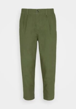 Pier One Pantaloni - Olive -Noble rain 93fd55272bad4c2491ae7fff30a2199f