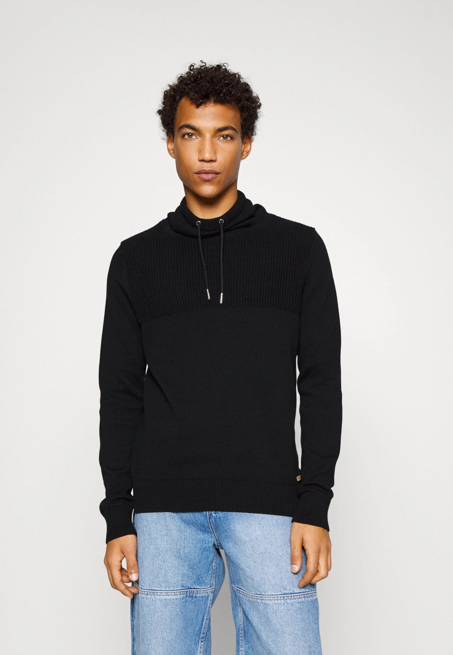 Pier One Structure Block High CollarCardiganBlack Uomo Maglieria PI922Q0BC-Q11 1 Pier One Structure Block High CollarCardiganBlack Uomo Maglieria PI922Q0BC-Q11