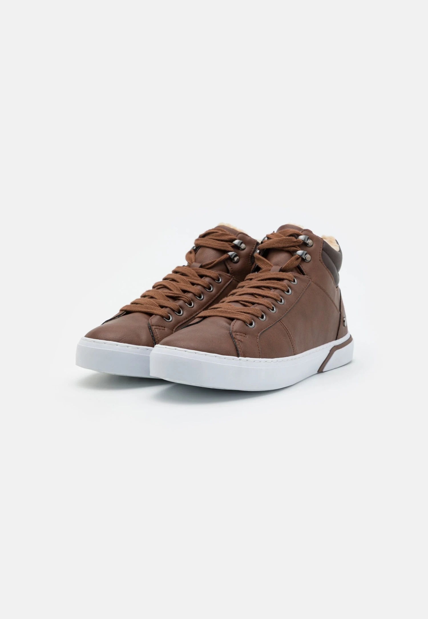 Pier One Unisex - Sneakers Alte - Cognac 2 Pier One Unisex - Sneakers Alte - Cognac - immagine 2