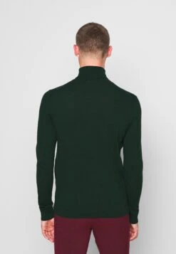 Pier One 2 Pack - Basic Turtleneck - Maglione - Black/Dark Green -Noble rain a389b47cc67c44dabaafa53605b7d51c