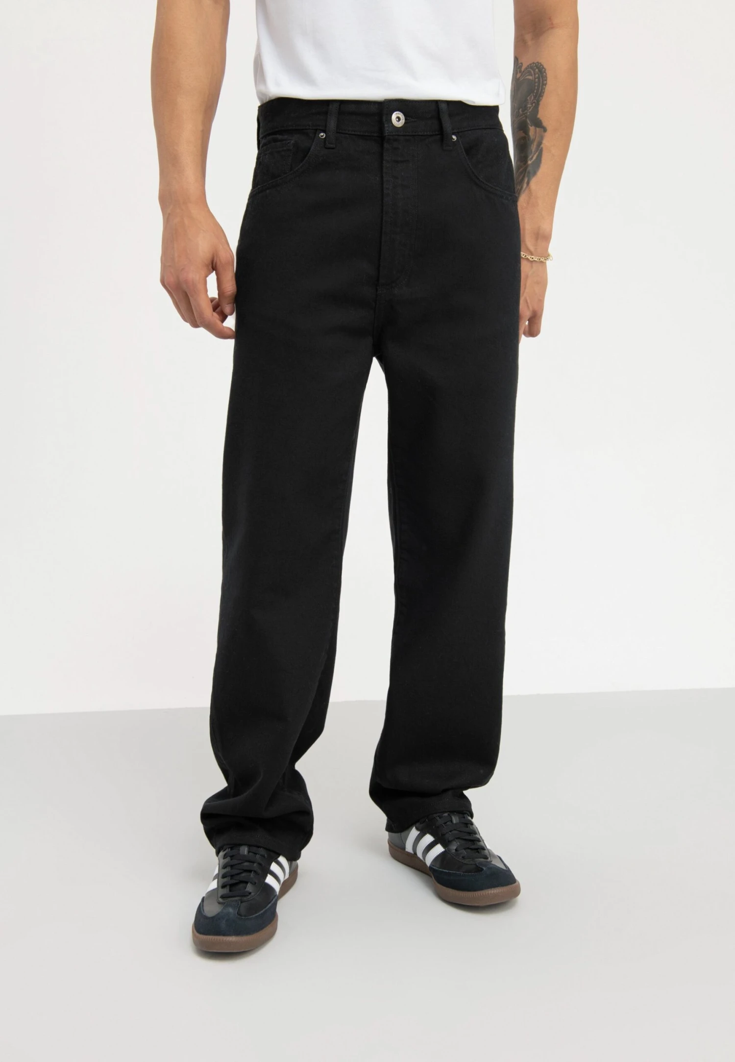 Pier One Jeans BaggyBlack Denim Uomo Jeans PI922G04P-Q11 1 Pier One Jeans BaggyBlack Denim Uomo Jeans PI922G04P-Q11