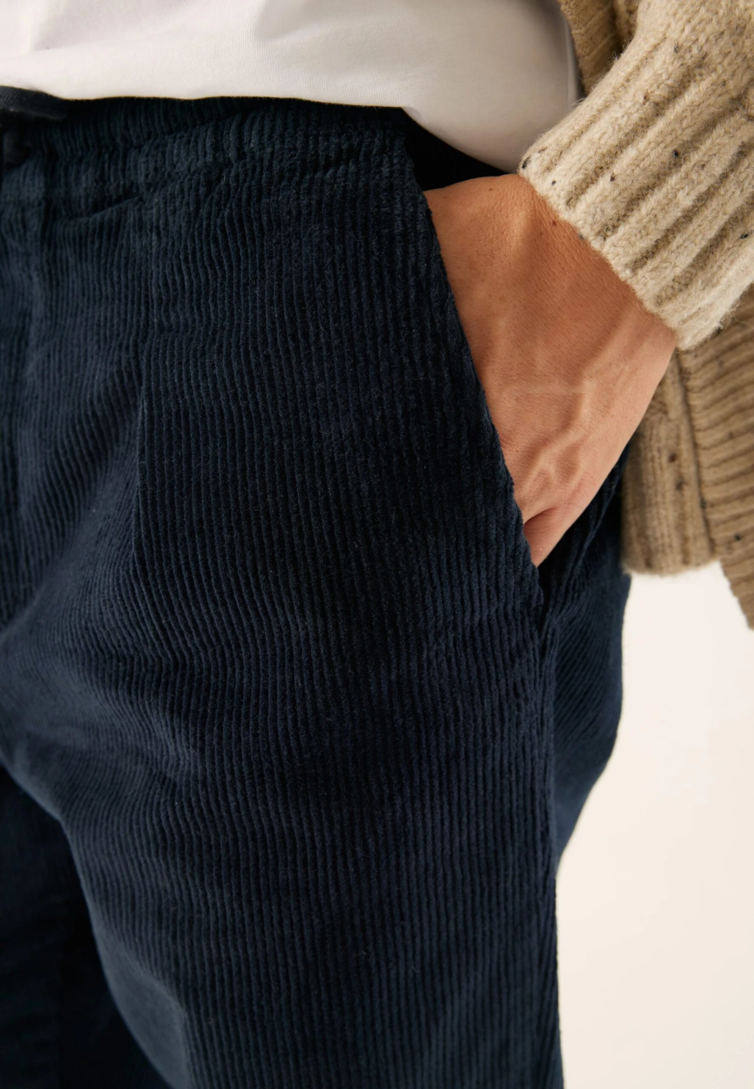 Pier One CorduroyPantaloniDark Blue Uomo Pantaloni PI922E05I-K11 7 Pier One CorduroyPantaloniDark Blue Uomo Pantaloni PI922E05I-K11 - immagine 7