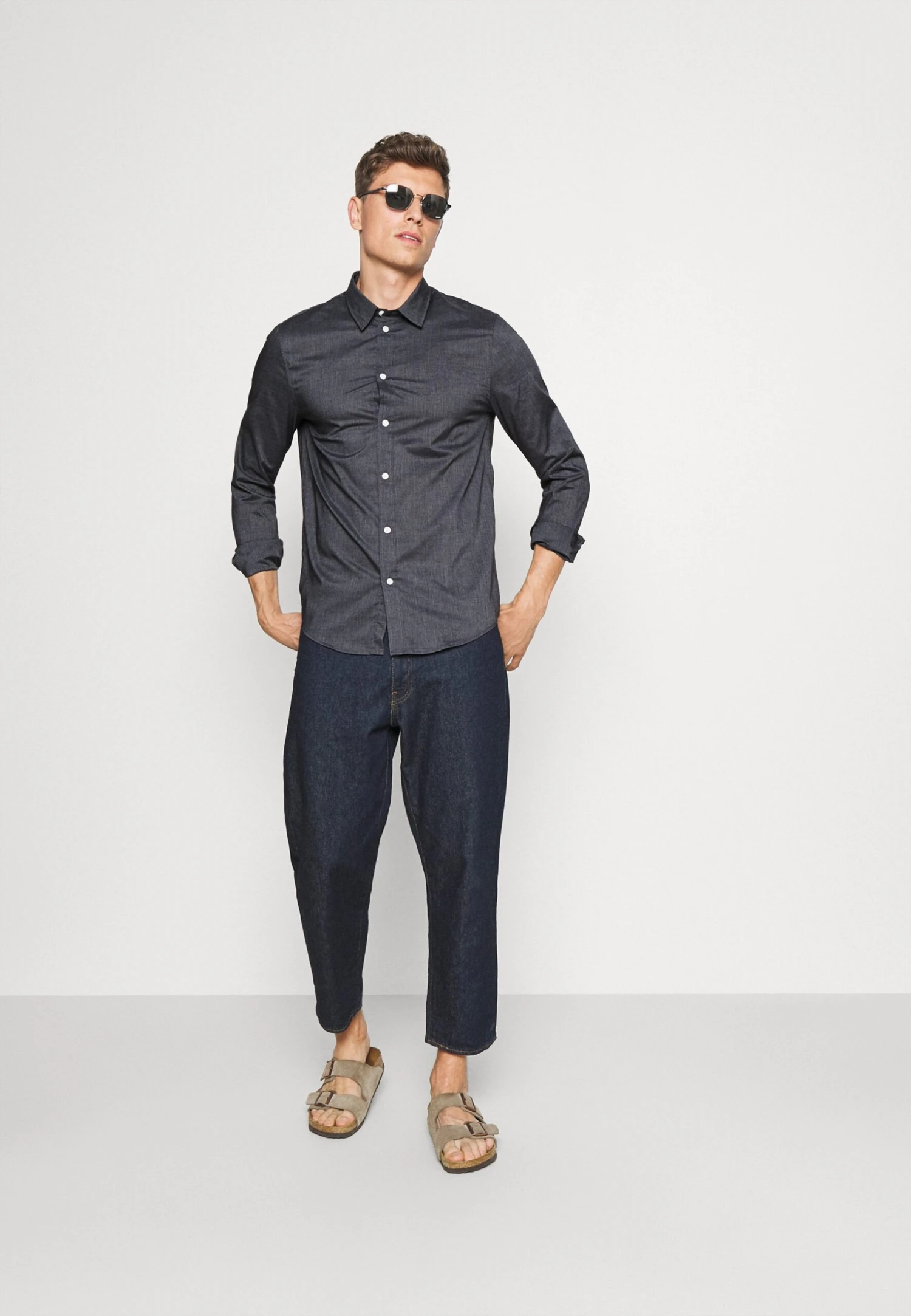 Pier One Camicia -Blue Grey 2 Pier One Camicia -Blue Grey - immagine 2