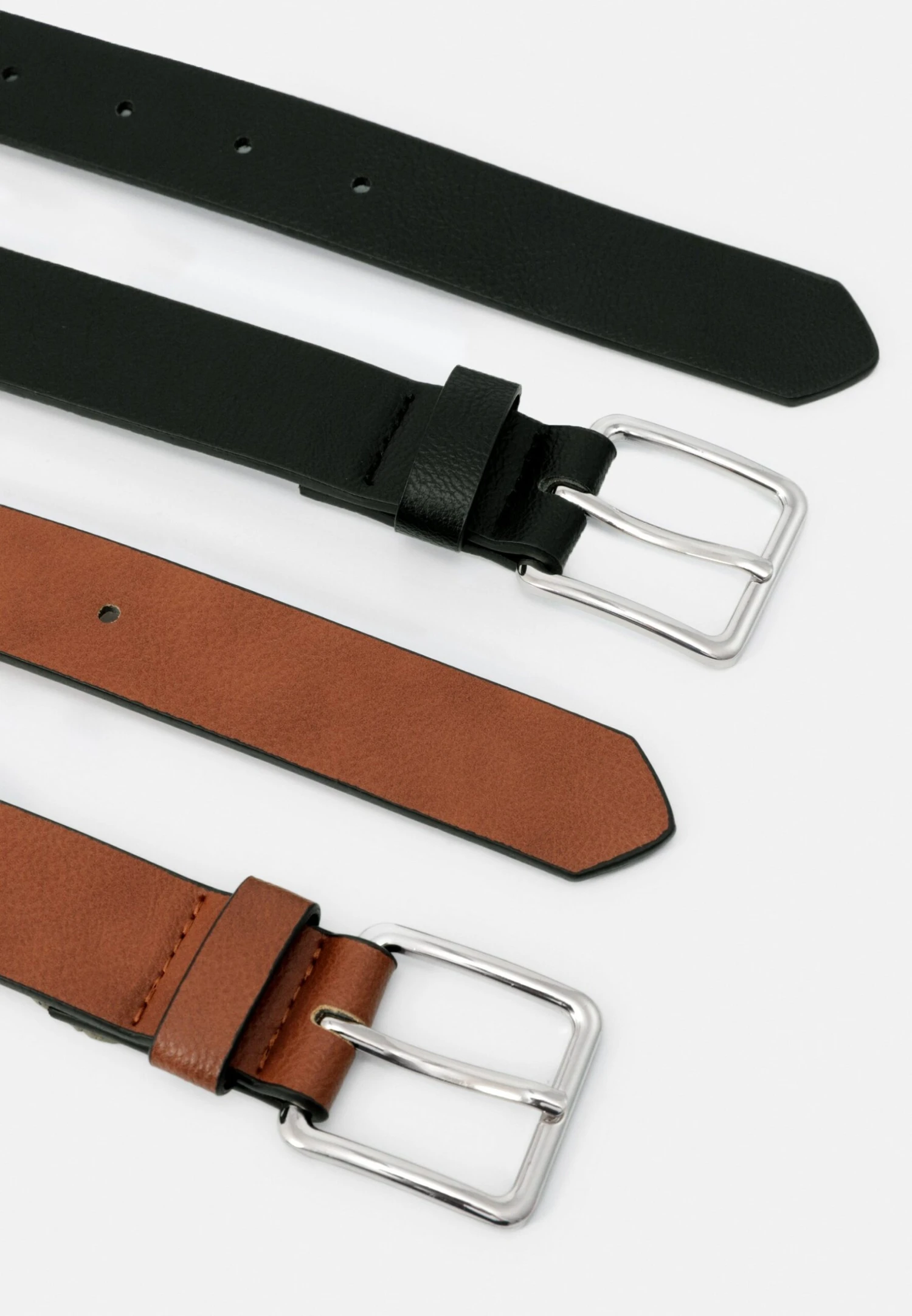 Pier One 2 PackCintura802Black_708Cognac Uomo Cinture PI954D01G-Q11 2 Pier One 2 PackCintura802Black_708Cognac Uomo Cinture PI954D01G-Q11 - immagine 2