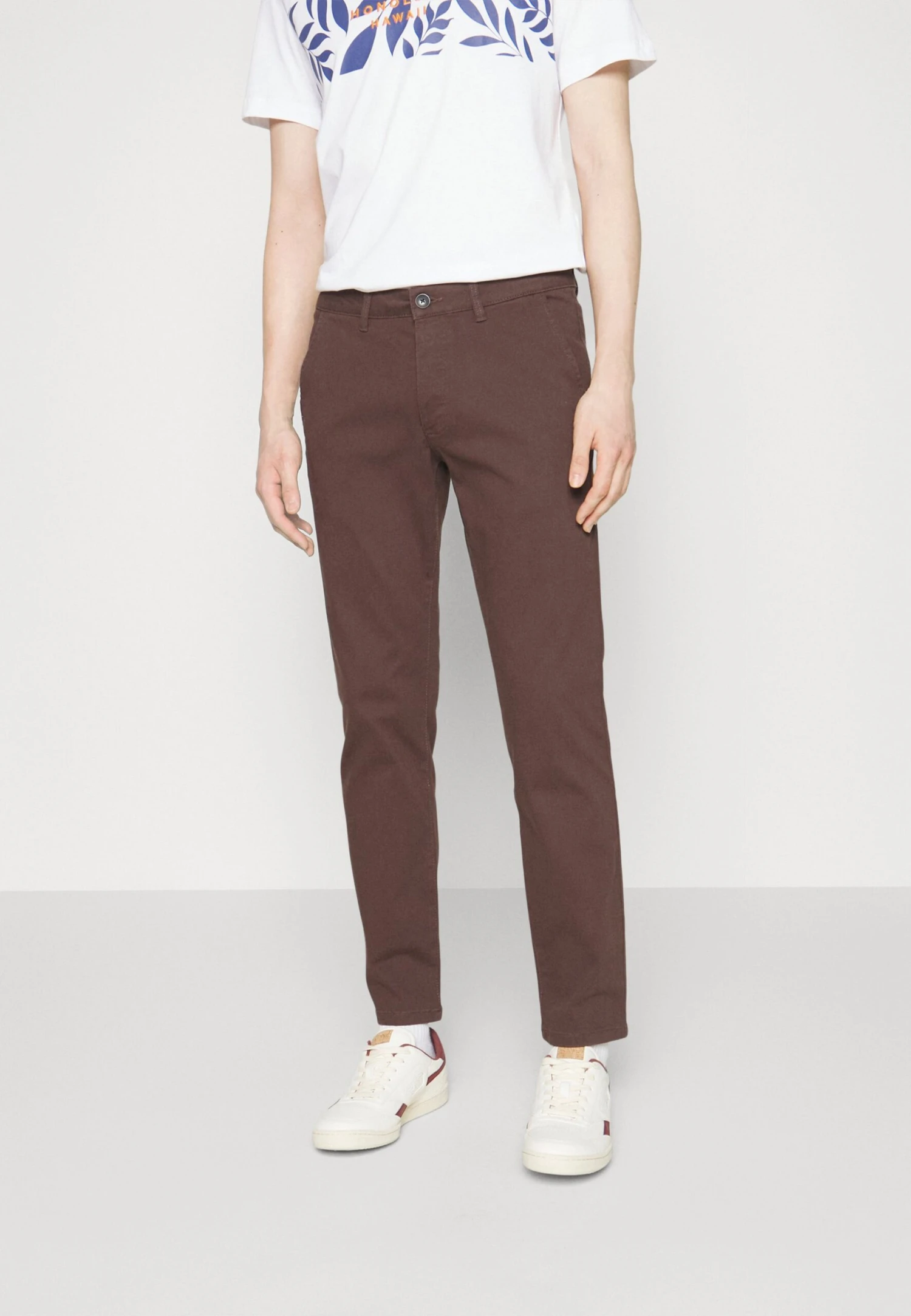 Pier One ChinoDark Brown Uomo Pantaloni PI922EA0O-O12 1 Pier One ChinoDark Brown Uomo Pantaloni PI922EA0O-O12
