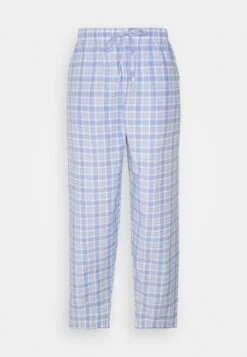 Pier One Pantaloni Del PigiamaLight Blue/White Uomo Per La Notte PI982L00E-K13