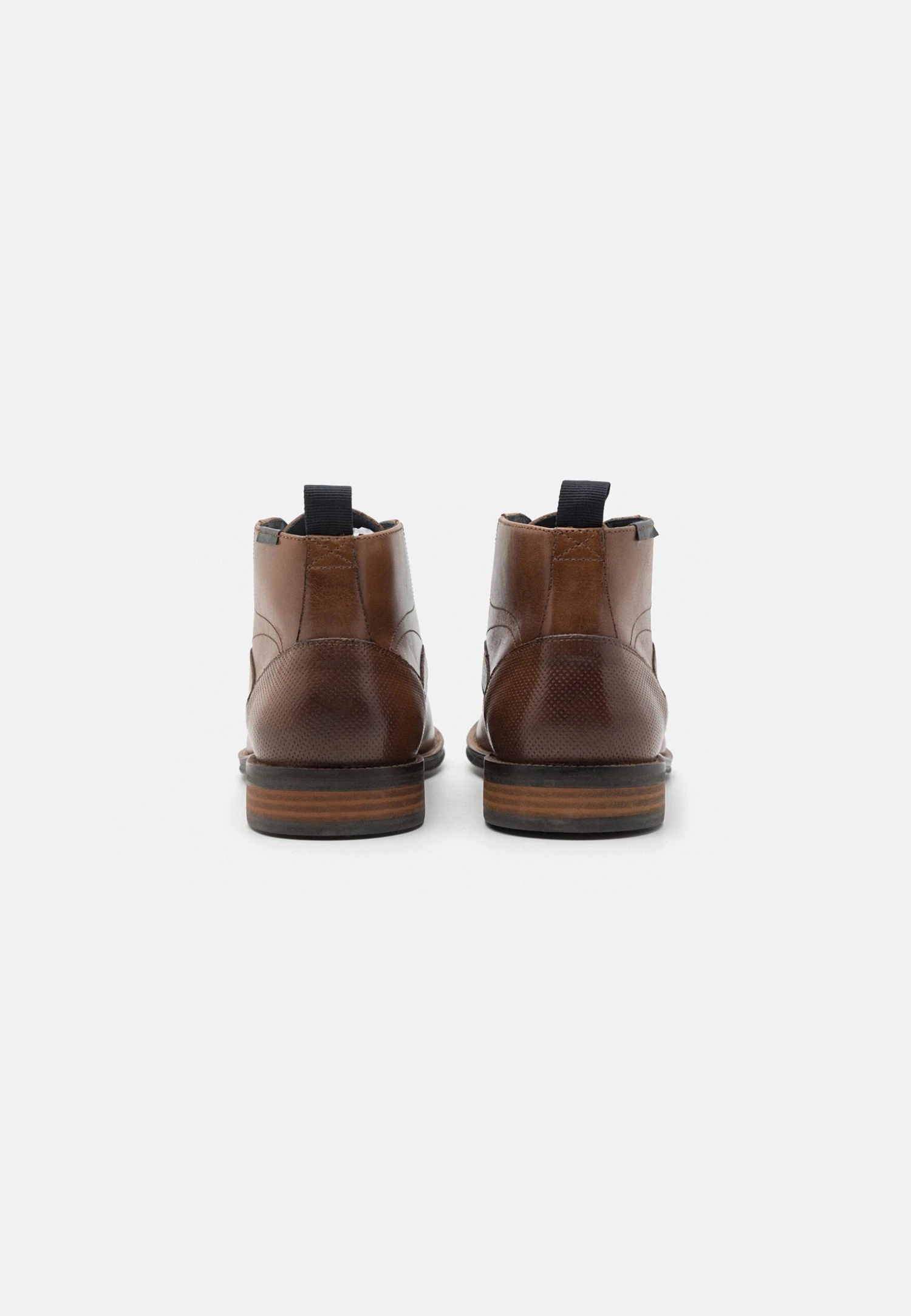 Pier One Leather - Stivaletti Stringati - Cognac 3 Pier One Leather - Stivaletti Stringati - Cognac - immagine 3